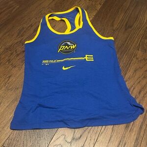 Women's Seattle Mariners Nike Royal City Connect Racerback Tank Top